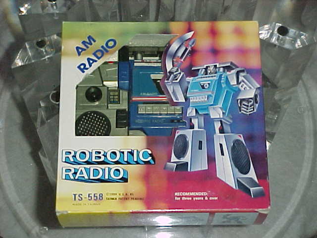 Robotic Radio not Soundwave