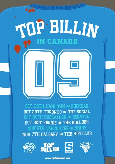 top billin canada tour